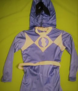 Kids Costumes to Hire - Power Ranger - Light Blue